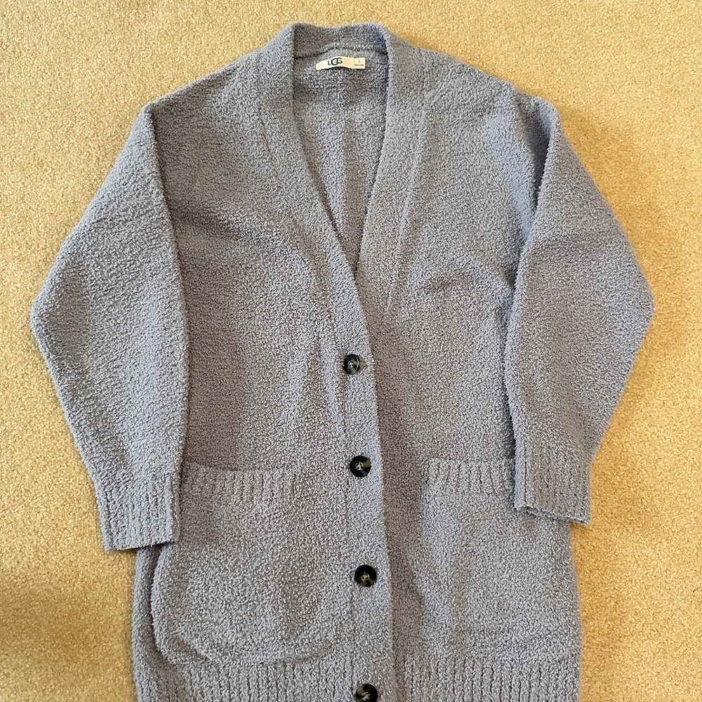 women's UGG Joselyn lounge cardigan size small in cloudy grey